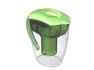 Jarro alcalino verde da água, jarro alcalino do filtro de água do PH 7,5 - 10,0