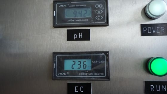 Ionizador de água industrial 1000L/h alcalino ácido aço inoxidável