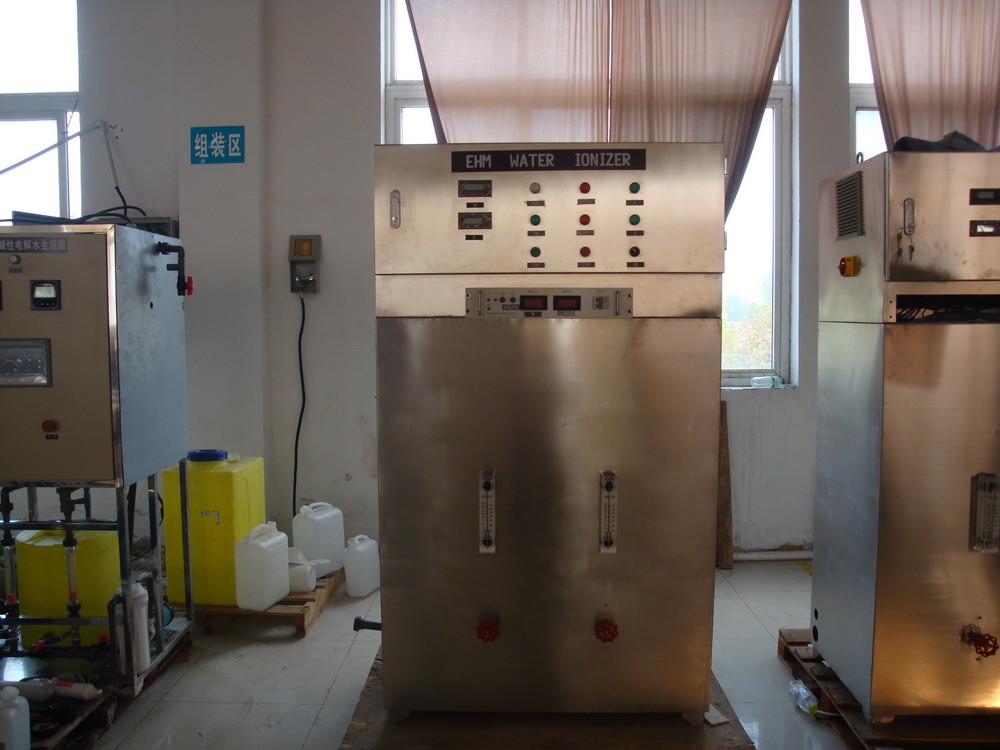 Máquina alcalescente industrial do ionizer da água para a estação de tratamento de água de engarrafamento