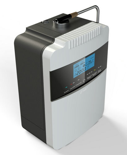 Água home portátil Ionizer com o painel de toque acrílico 2,5 - 11.2PH