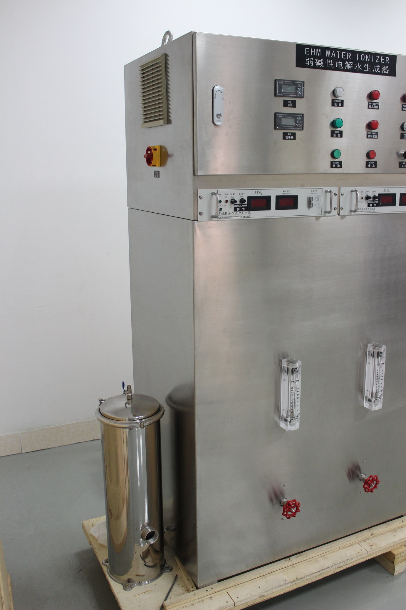 Purificador comercial multifuncional 2000L/hour de Ionizer da água para a água de engarrafamento